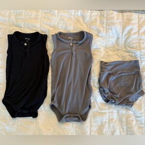 Kyte Baby Summer Bundle 3-6 Month Onesies/Bodysuits and Shorts/Bummies
